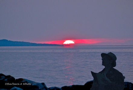Silhouette on Georgian Bay